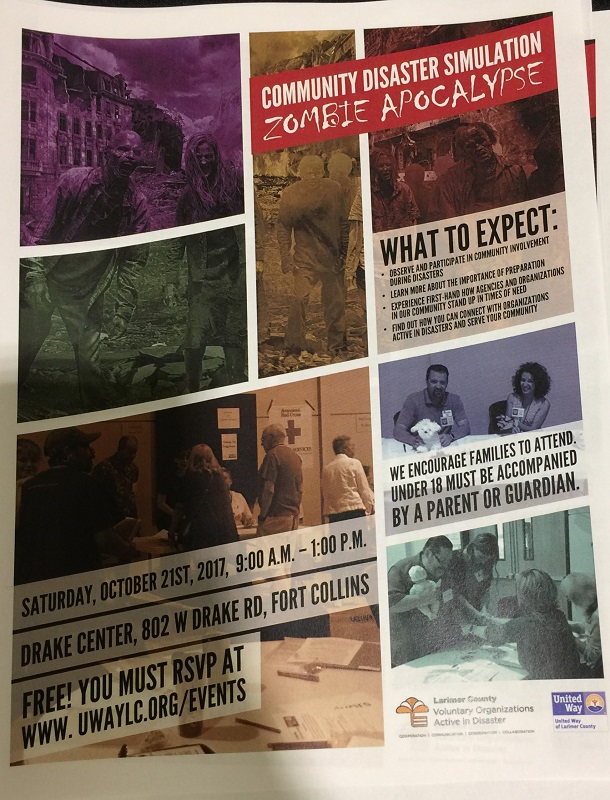 A flyer from the United Way table
