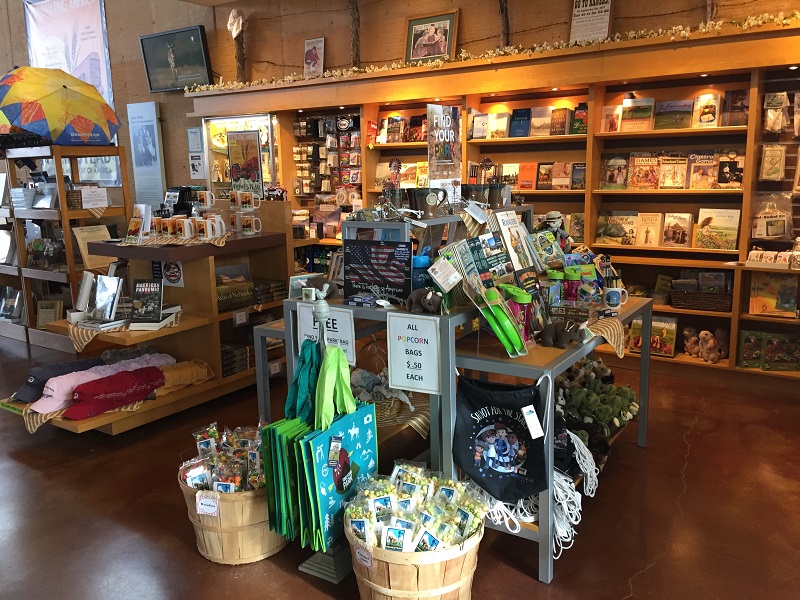 Support your national parks - buy souvenirs or books at their gift shop!
