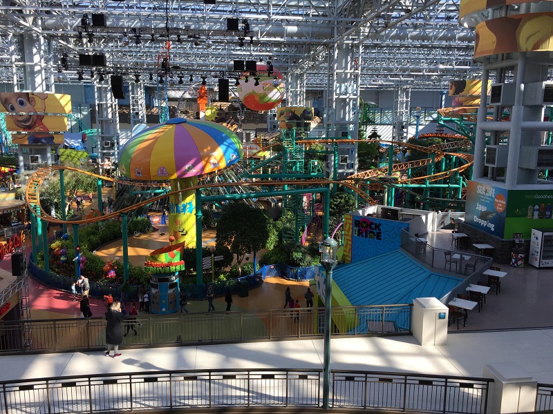 All sorts of fun for kids young and old in the Nickelodeon Universe