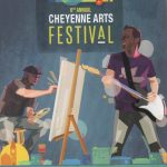 Postcard advertising the sixth annual Cheyenne Arts Festival